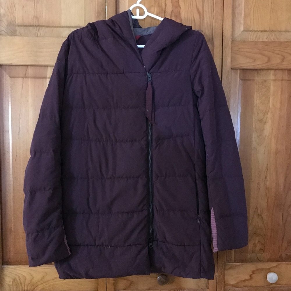 Lululemon Purple Puffy Winter Coat